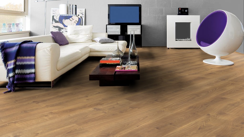 Ламинат Haro Tritty 100 Gran Via 4V дуб натур 526703 фото в интерьере